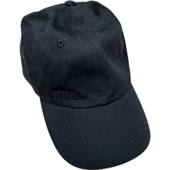 Figs Women’s Baseball Hats Caps Black Strap Back Adjustable NWT - Picture 1 of 7